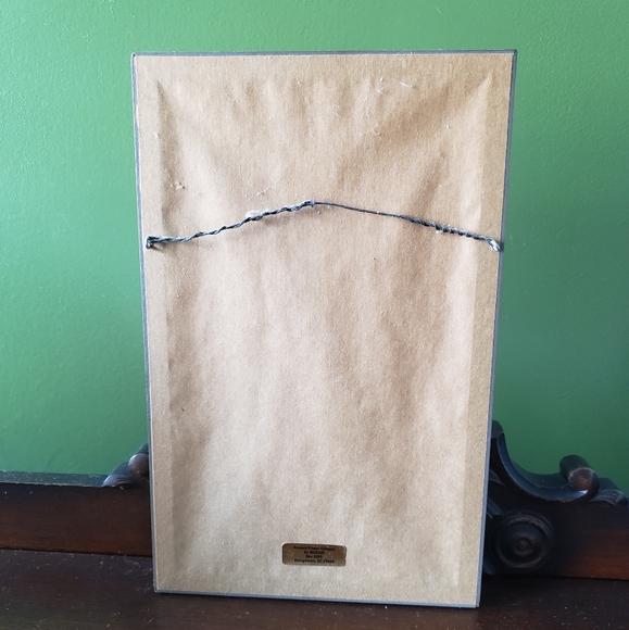 Pressed Flower Collage By Marion Signed - Picture 2 of 8